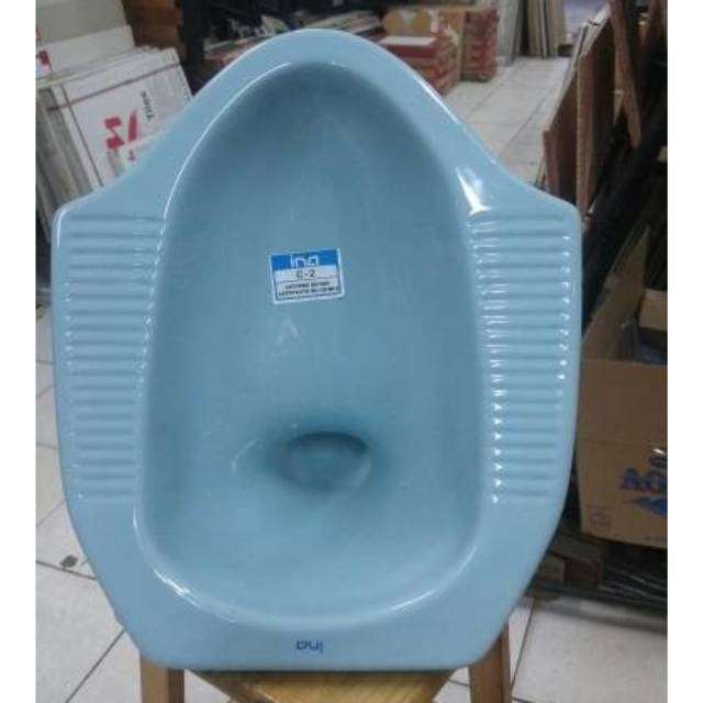 KHUSUS GOJEK - KLOSET JONGKOK INA WARNA BIRU CLOSET