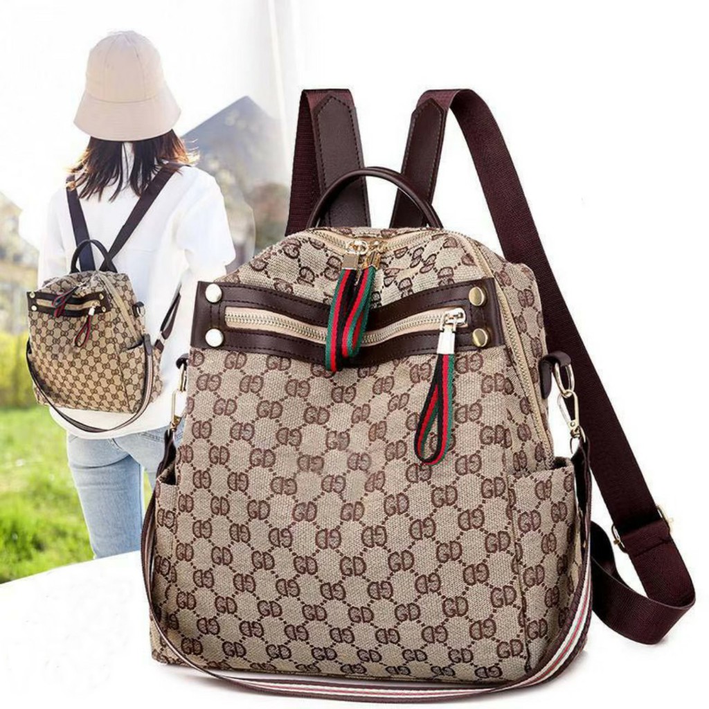 NIQABIS TAS RANSEL WANITA GEMPITA TAS PUNGGUNG UNTUK KERJA KANTOR KULIAH PERGI CEWEK DEWASA IBU IBU