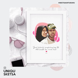  DESAIN  EDIT FOTO  SKETSA untuk  Kado Wisuda Hadiah  Ulang  