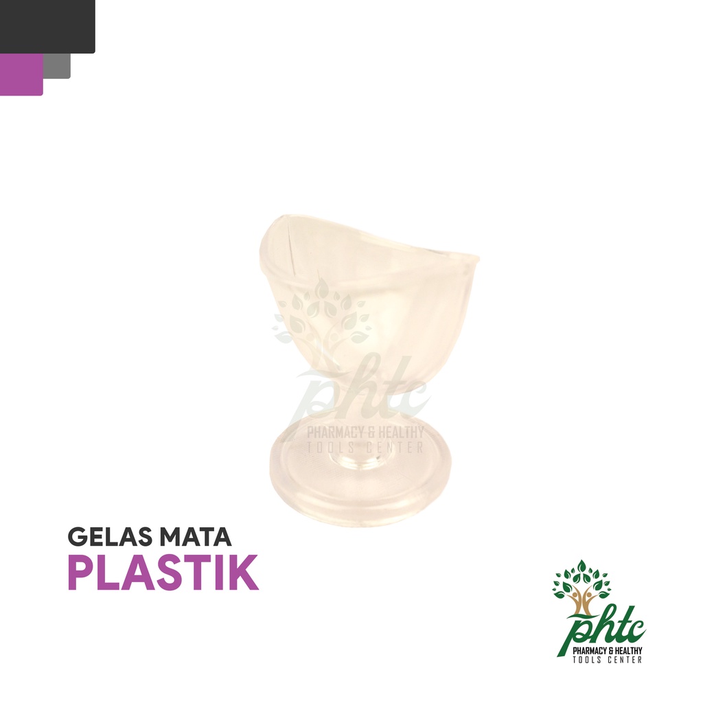 Gelas Cuci Mata Per Pcs l Eye Bath Glass - Plastik