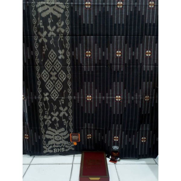 Sarung Songket BHS Excellent SKP Mesres Skt Gold Mercerized Original