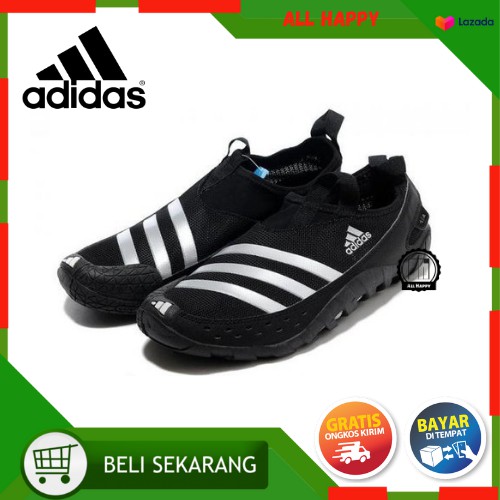 PROMO "Adidas_Climacool_Jawpaw_2.0" Black White Sepatu Slip On Pria Original High Quality - Sepatu O