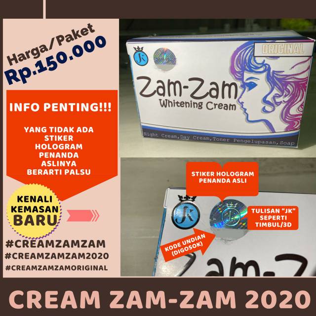 Cream zam-zam