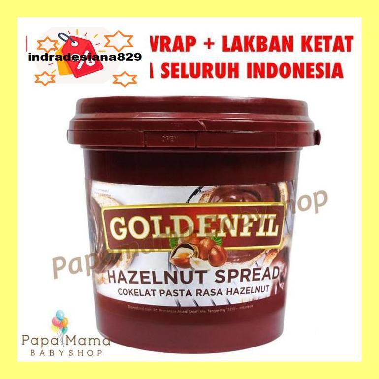 

Sf504Nind Goldenfil Selai Blueberry Goldenfil Jam 1Kg 50% Buah Asli Premium - Hazelnut Spread