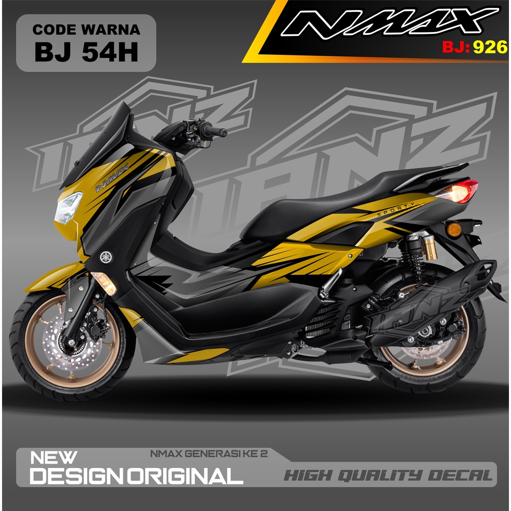 DECAL STIKER ALL NEW NMAX FULL BODY MOTOR / DECAL FULL BODY NMAX / DECAL STIKER FULL BODY NMAX / STIKER DECAL NMAX TERBARU