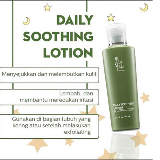 La Tulipe Gentle Scrub Gel dan Daily Soothing Lotion