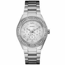 GUESS W0729L1 Luna - Jam Tangan Wanita - Silver