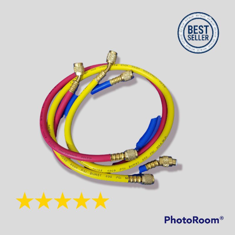 Manifold Double Multi R22 R410 R32 R134 (Selang R22) STARMEC