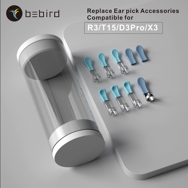 Bebird Ear Cleaner Replacement Tips for R1 / R3 / T15 / X3 / D3Pro