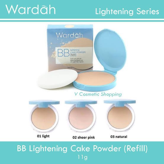 Wardah Refill Lightening BB Cake Powder