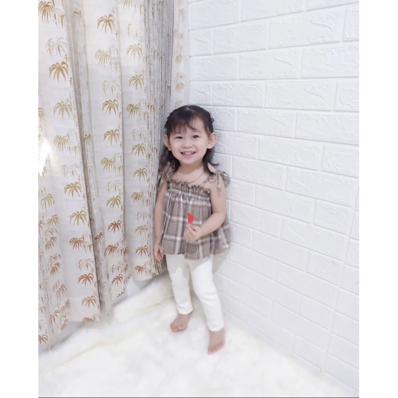 Celana Panjang Legging Anak Bayi Perempuan Cewek Callysta Leging Polos Anak 1 2 3 4 5 6 Tahun Katun Adem