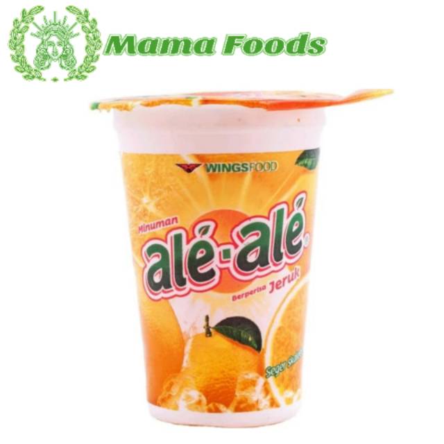 

Minuman Gelas Ale Ale Rasa Jeruk 190ml 1 Dus Isi 24 Cup Agen Termurah