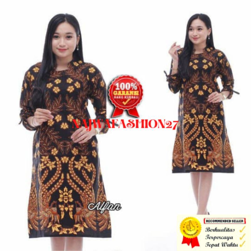 Distributor Pakaian Batik Pekalongan Blouse Batik Wanita Dewasa Kekinian Motif Terbaru 2021 Najwafashion27 WG0DkgRhmJpQ5p