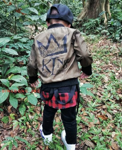 Jaket Bomber anak premium desain ekslusif