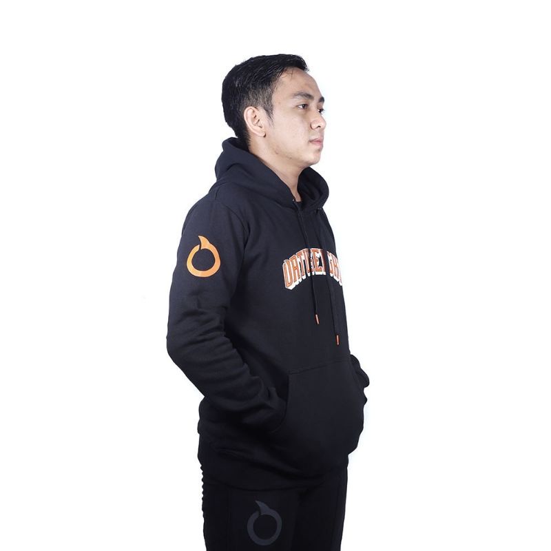 JAKET/SWEATER ORTUSEIGHT SALA HOODIE - BLACK ORTRANGE