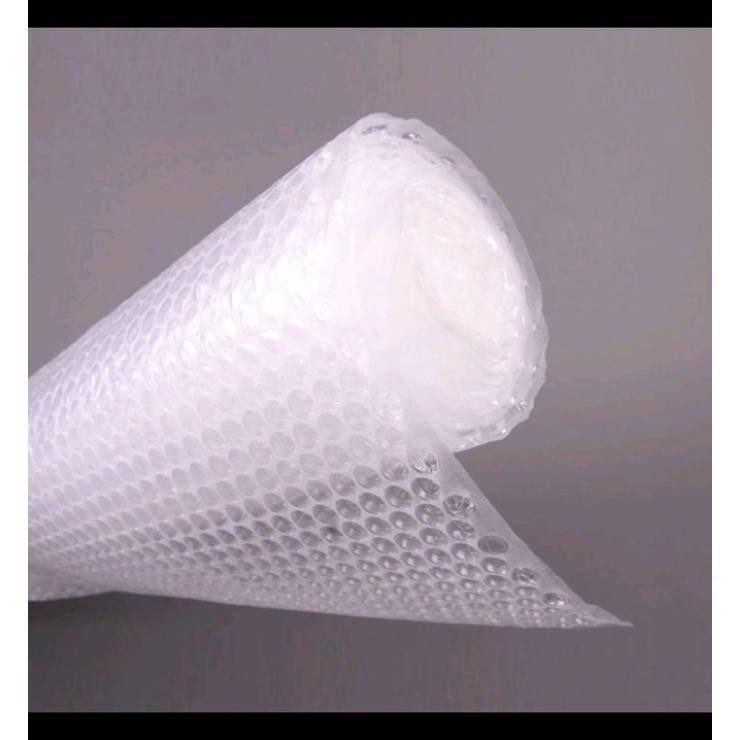 

BUBBLE WRAP untuk tambahan packing jadi aman paket anda