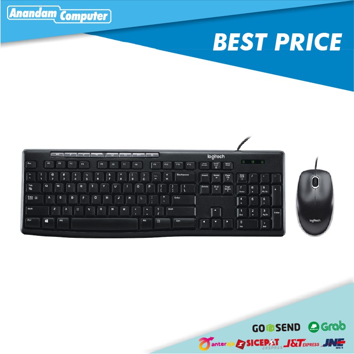 LOGITECH MK200 - Media Keyboard and Mouse Combo