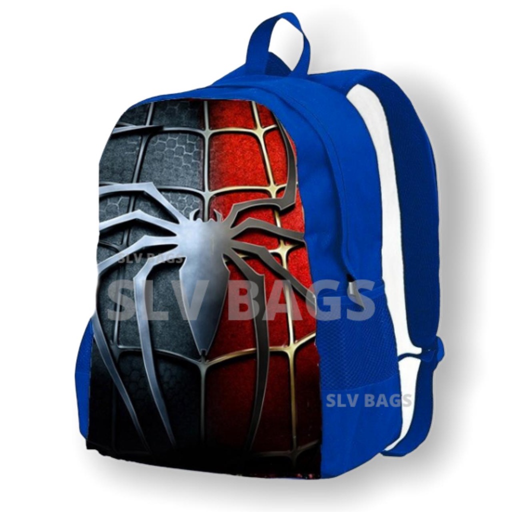 Tas Ransel Anak Laki laki Karakter Spiderman Superhero Avengers Marvel Kekinian 2020 2021 Terbaru Sekolah SD TK SMP PAUD Murah Spider-man keren