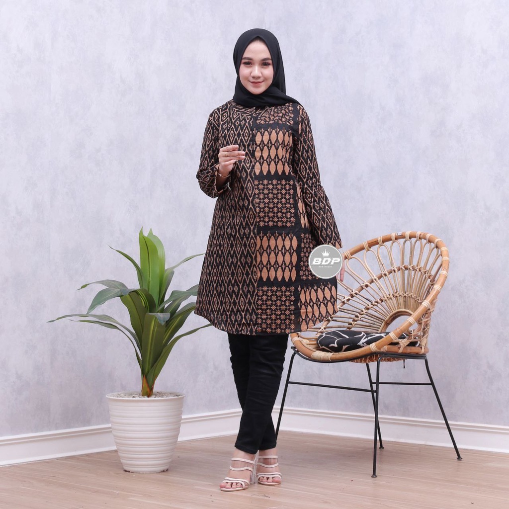 Dianputri - Tunik Batik Wanita Motif Baru Batik Dianputri-No 8