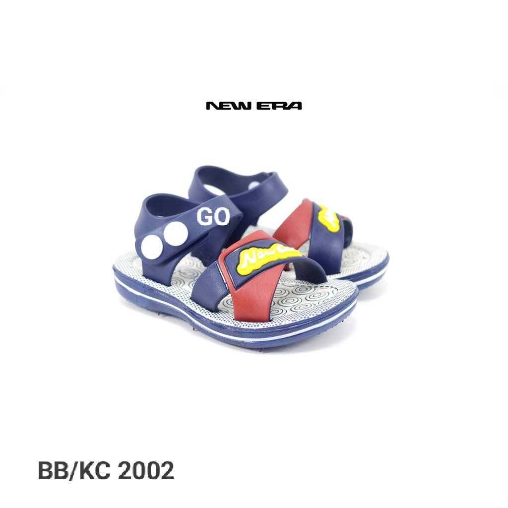gos NEW ERA BB/KC 2002 Sandal Karet Anak Perempuan Tali Belakang