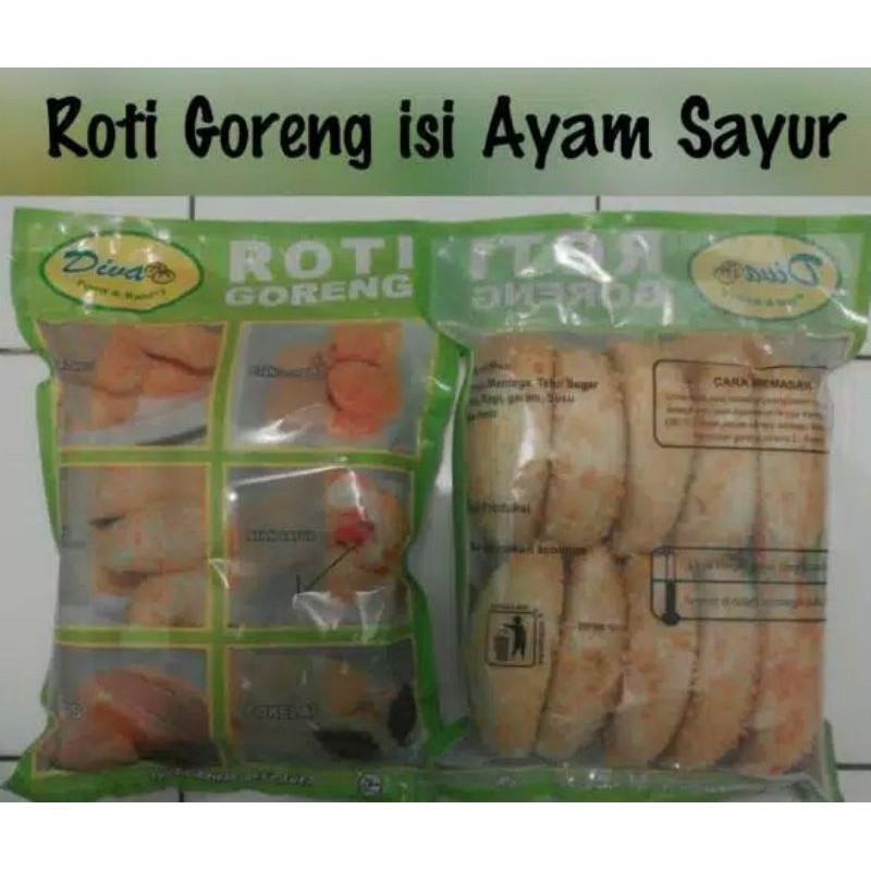 

Roti Goreng isi Ayam Sayur