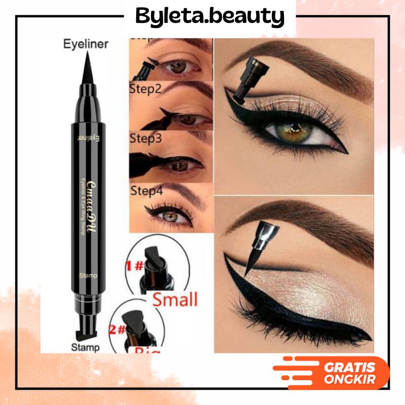 Eyeliner Stamp / Eyeliner Waterproof / Cmaduu Eyeliner Tahan lama