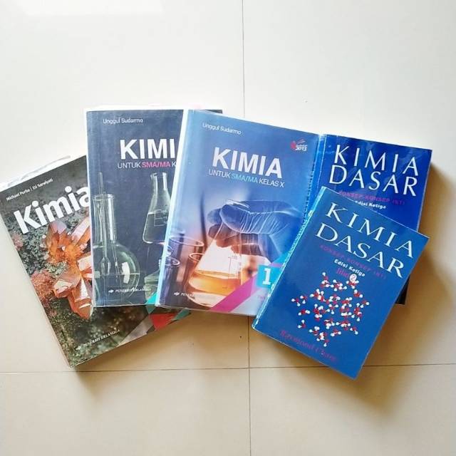 PRELOVED Buku Modul KIMIA SMA kelas 10 / 11 / 12