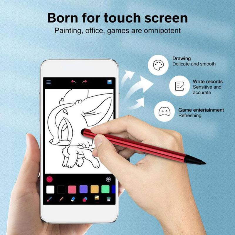 Stylus Pen 2 in 1 Hard Tip Nib TRIPLEDI Universal Touch Screen Tablet Phone PC