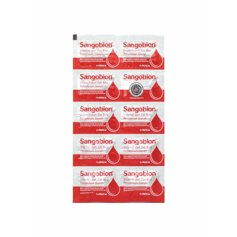 Sangobion Obat Tambah Darah 10'S