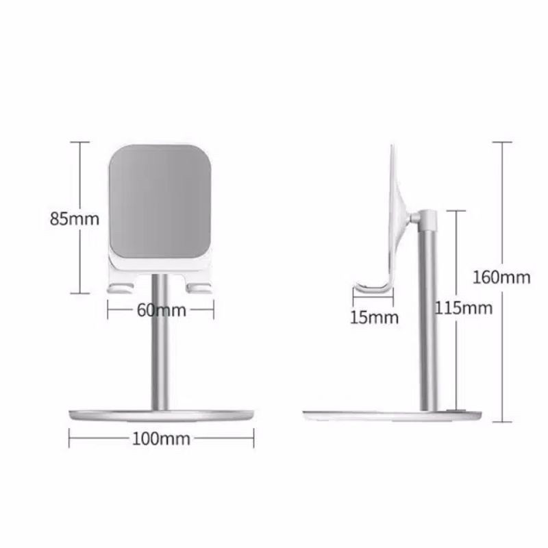 BS247 Stand Holder Hp Tablet Ipad Bahan Aluminium Alloy