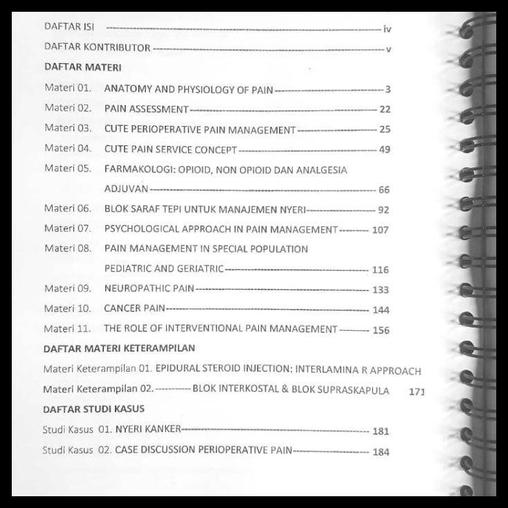 

TERBARUU!! Buku Kedokteran Manajemen Nyeri Anestesi Modul CPD COD