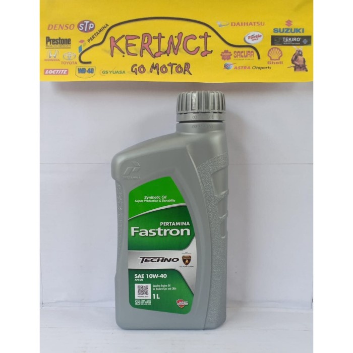 OLI FASTRON 10W-40 1L PERTAMINA - OLI MOBIL FASTRON TECHNO 10W-40