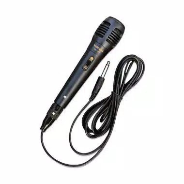 Mic Karoke I Mic Kabel Karaoke Panjang Buat Spiker Rumah I Lubang Besar Jack 6,5 Warna Hitam Panjang