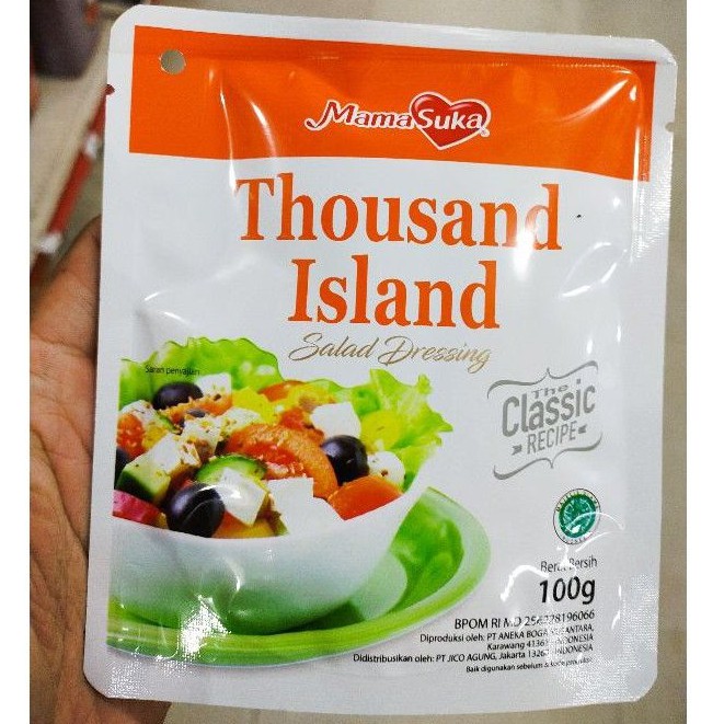 

MAMA SUKA Thousand Island 100gr Salad Dressing