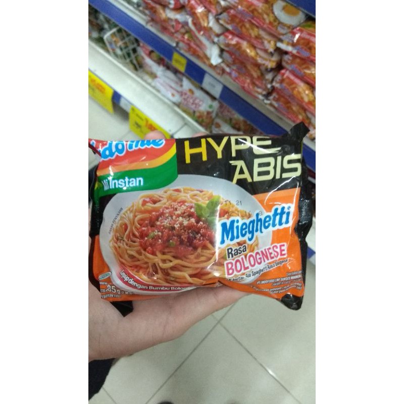 

Jastip Indomie Spageti Mieghetti Bolognese Stock terbatas