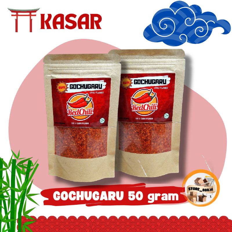 Gochugaru Gochugaru halal Bubuk cabe Cabai Cabai kering Bubuk cabe pedas Cabe bubuk kasar Cabe merah Cabe korea Cabe Cabe rawit Makanan pedas