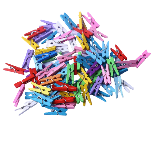 

V-TEC CLOTHES PIN 7550 UK. 3,5 CM WARNA