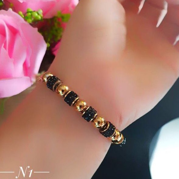 Titanium Perhiasan Gelang Serut Terlaris h6523