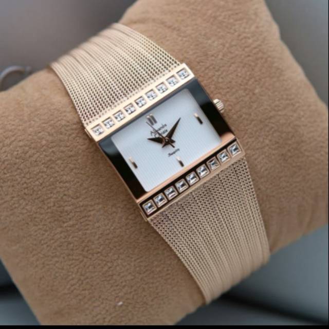 Jam wanita ALEXANDRE CHRISTIE AC2561 FULL ROSEGOLD