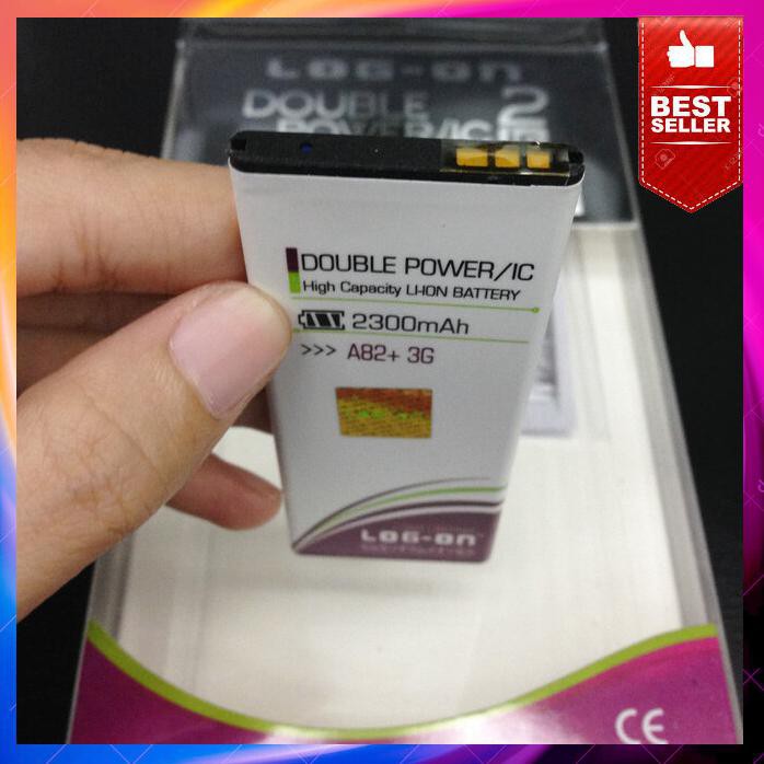 Acc Hp Baterai Mito A82 Plus New 3G Model Panjang 2300Mah Double Power Log On