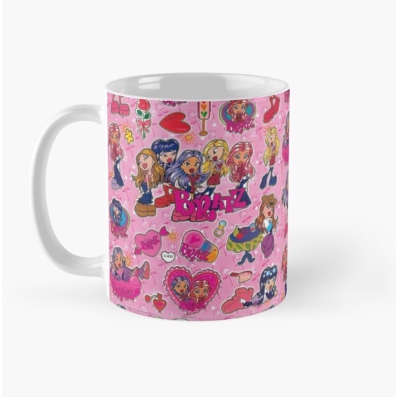 Mug Gelas Bratz Doll Collage