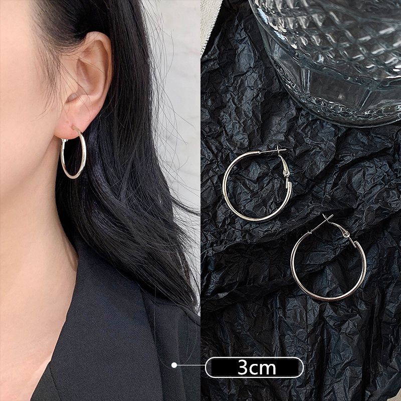 Hoop Earrings / Korean Earrings / Anting Wanita