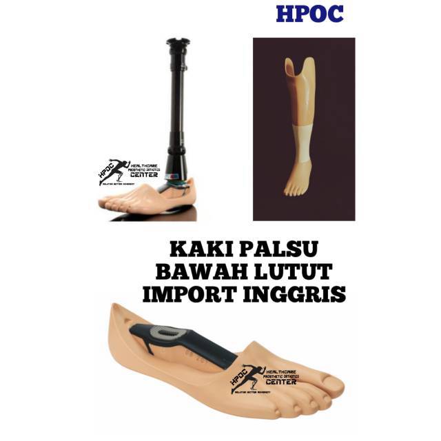 Kaki palsu bawah lutut import