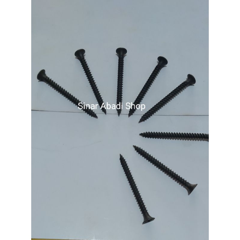 Sekrup Gypsum 8x 2" panjang 5cm