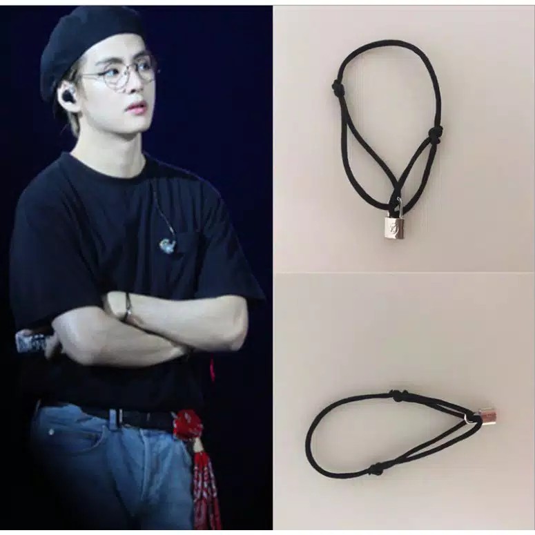 GG0300 - Gelang Tangan Pria Kpop Korea BTS EXO GOT7 NCT Stray Kids