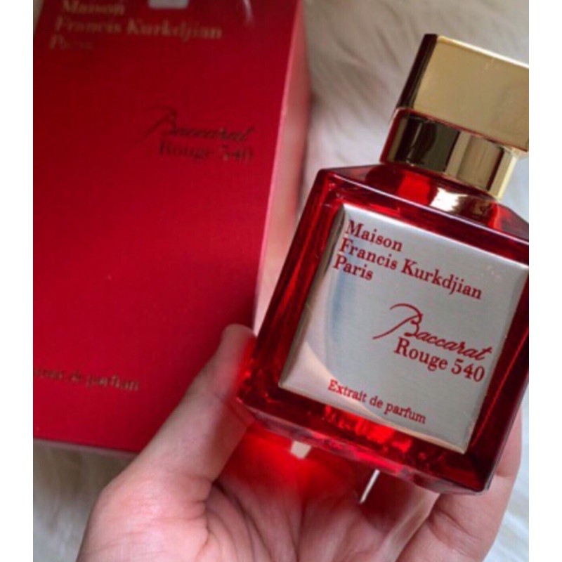 parfume baccarat rouge 540