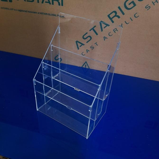 

Office & Stationery | Document Organizer | Display A5 3Susun/Tempat Brosur A5 Acrylic | Best Seller