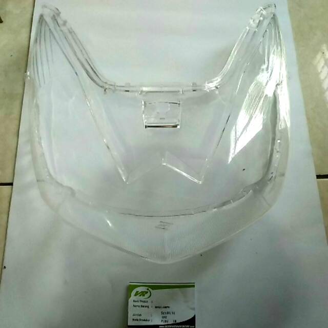 mika lampu depan SKYDRIVE /  merk VR / kaca motor SUZUKI