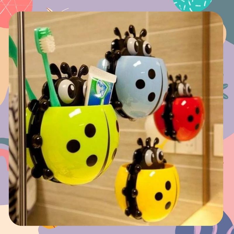Holder Kumbang/Tempat Sikat Gigi Kumbang