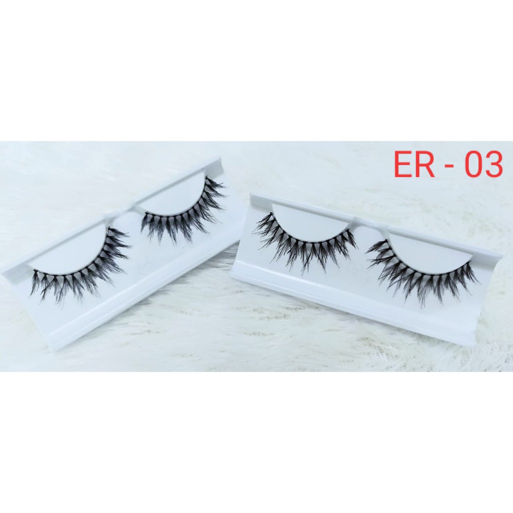 ER-03 Bulu Mata Palsu / Eyelash Extention / Bulu Mata Murah TIDAK TERMASUK PENUTUP MIKA